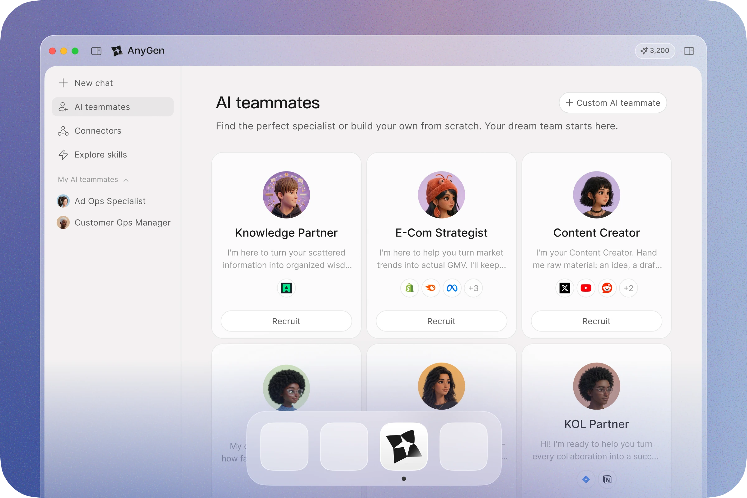 AnyGen Desktop App Preview