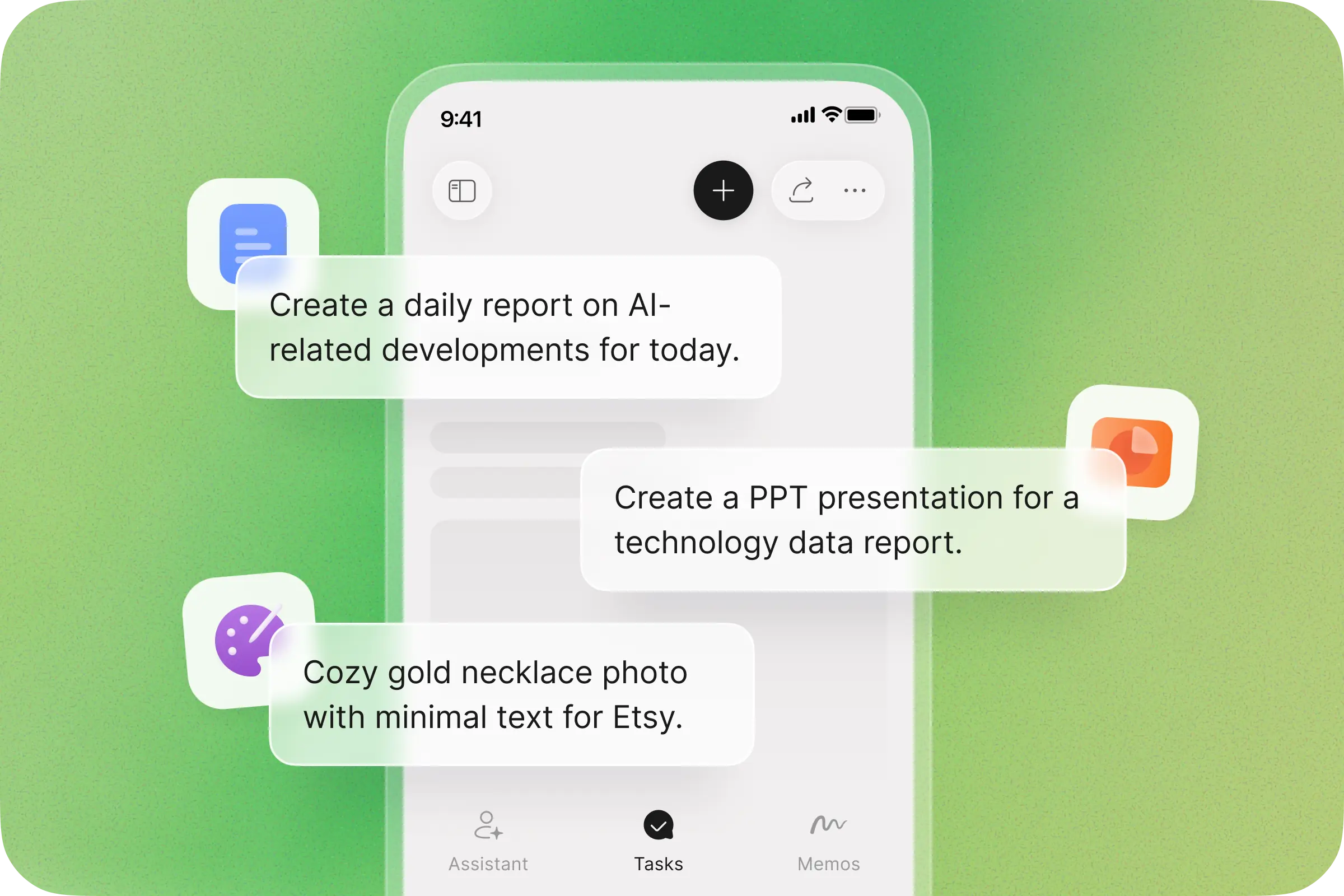 AnyGen Mobile App Preview