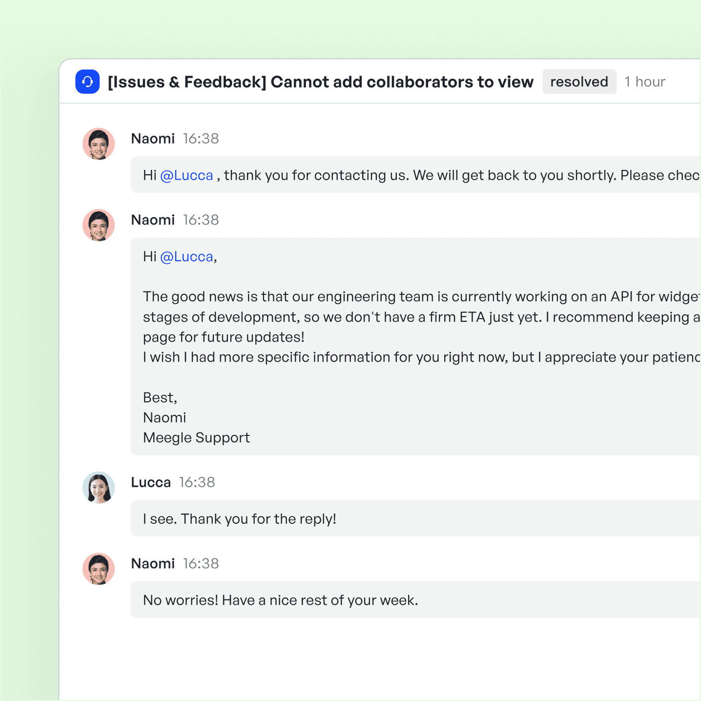 Legacy tools tell you to 'search the web.' With Meegle, we build it together.